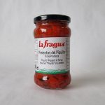 Pimientos piquillo tiras primera cristal delante